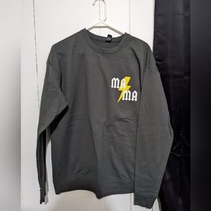 Women's. M. Lightning bolt mama sweatshirt